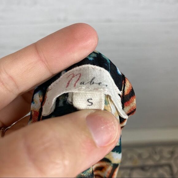 Nabee Boho Racerback Sheer Top - Picture 5 of 6